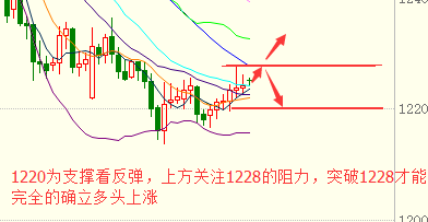 杨雯琦:黄金拉锯战正式打响,关注1228美元防守线