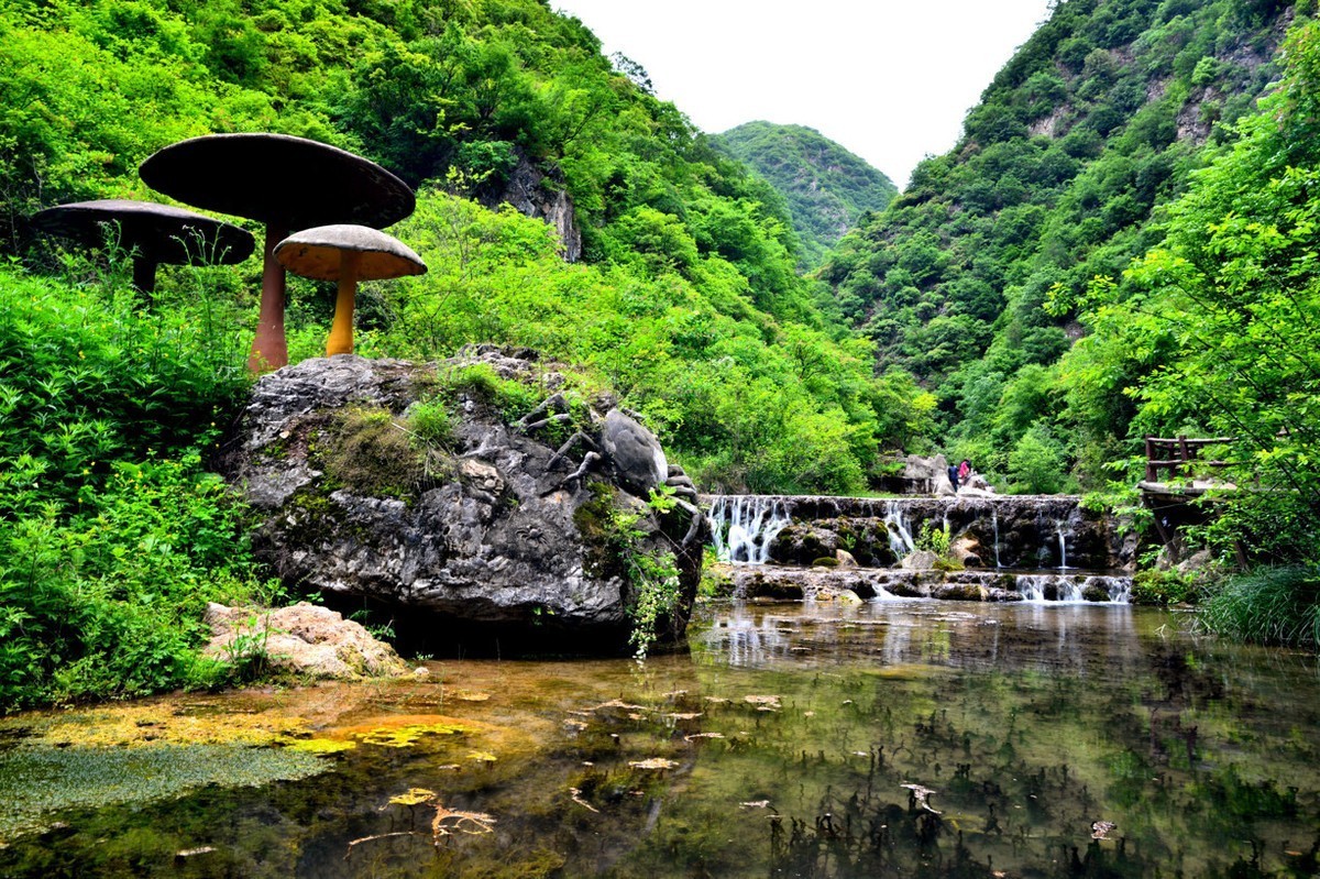 这就是三门峡卢氏双龙湾 一个被誉为 "北国漓江"的地方