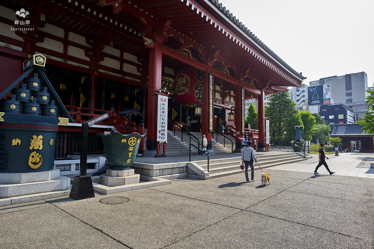 浅草寺日本东京都历史最悠久的寺庙