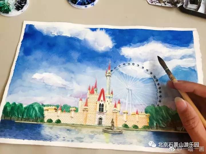 游乐园开始征集绘画作品啦有礼物哦