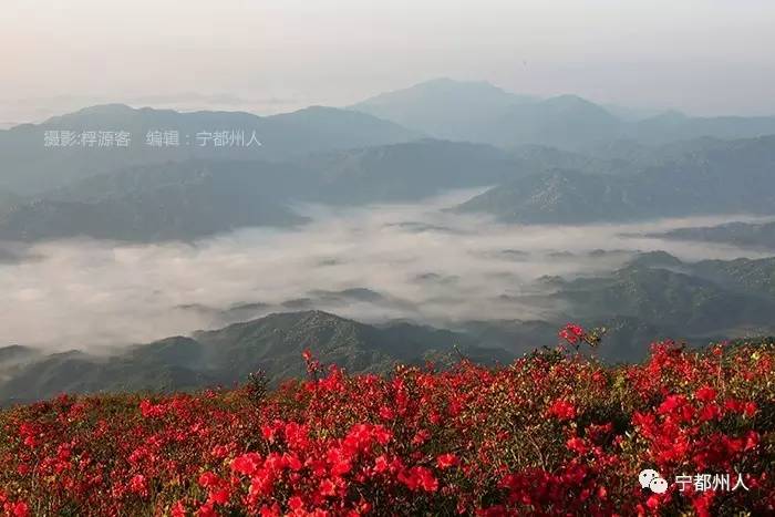 武华山位于宁都县东面,距县城20余公里,海拔1080.