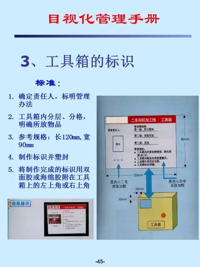 81页目视化管理手册,现场管理一目了然!