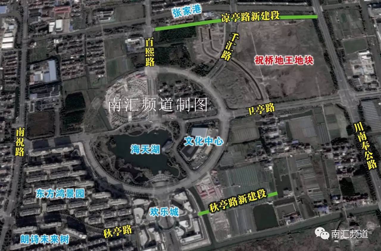 祝桥核心区将新建两条道路,房价6万不是梦?