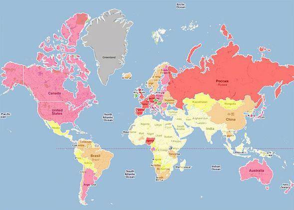 世界上有多少个跨洲国家?