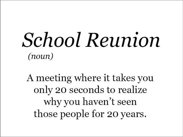 9 school reunion 同学聚会 新解:一个20秒钟就让你立马知道为什么20