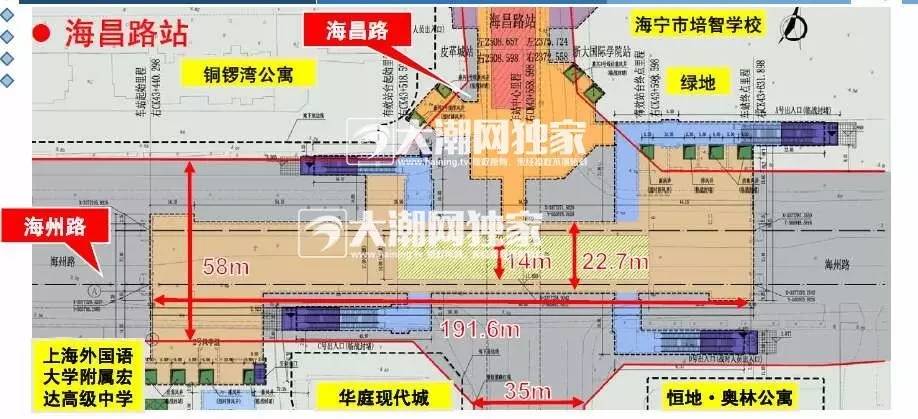 最新城际铁路海宁市区站点位置首次公布设在哪几个出入口