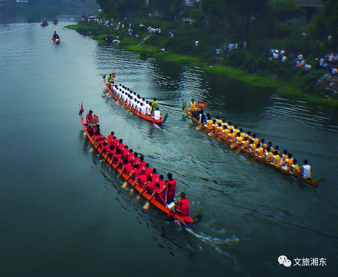 水上赛龙舟人人都见过但湘东还有陆地上旱龙船你听说过吗