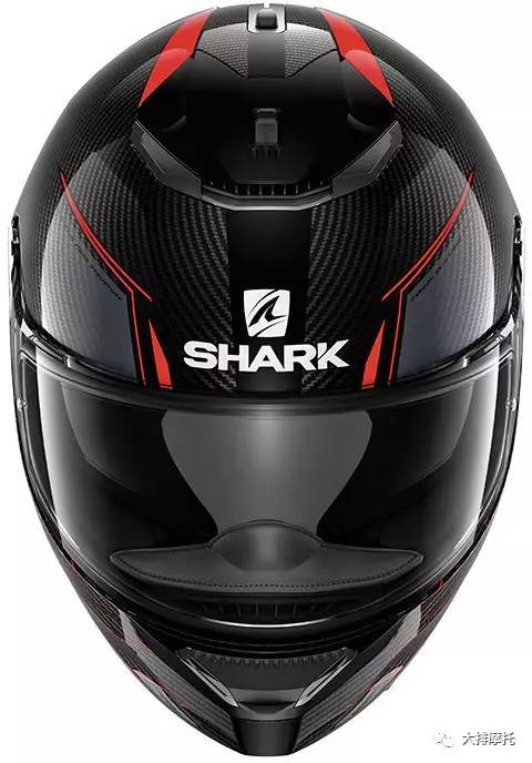 现货|shark spartan 斯巴达2017款双镜片碳纤盔-silicium