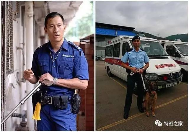警察中的冲锋队香港eu紧急事件处置部队
