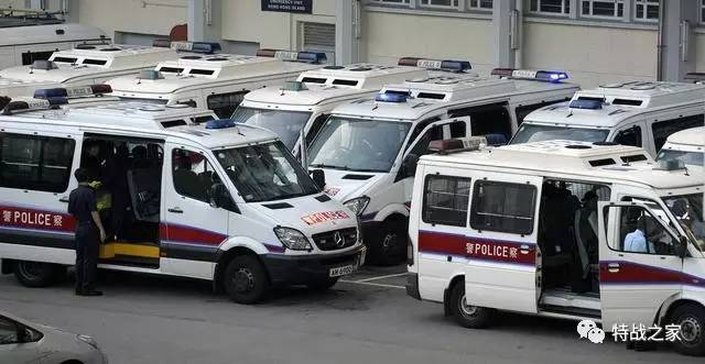警察中的冲锋队香港eu紧急事件处置部队