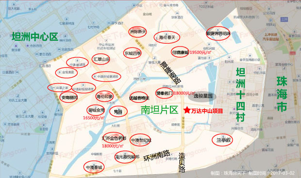 盖楼修路建配套 坦洲是否能坐稳珠海后花园?