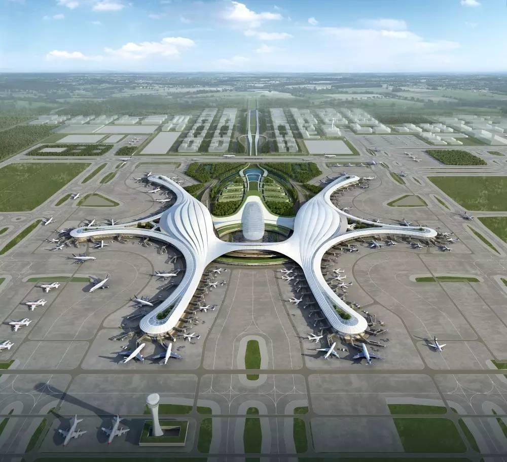 成都天府国际机场航站楼今日开工!3年后你将拥有这样的国家级航空枢纽