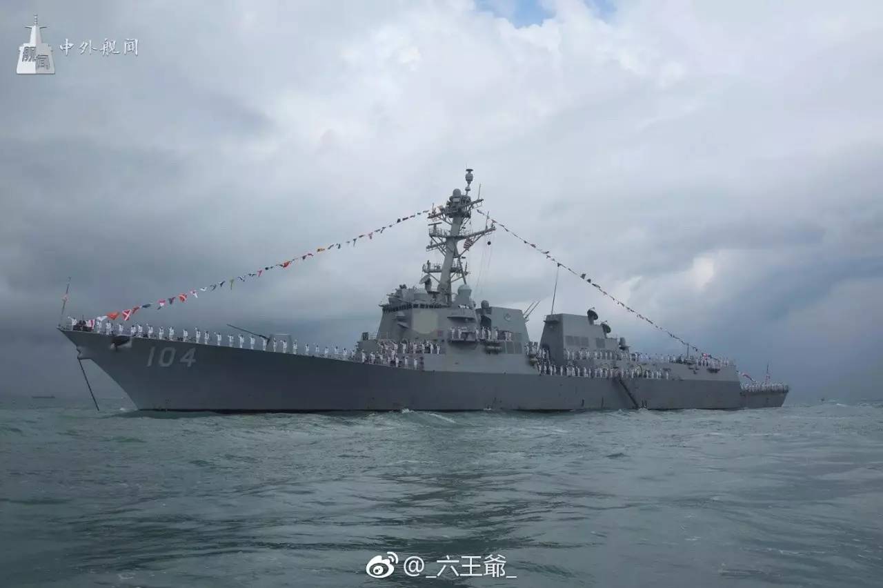 美国海军阿利伯克级驱逐舰ddg-104斯特雷特号