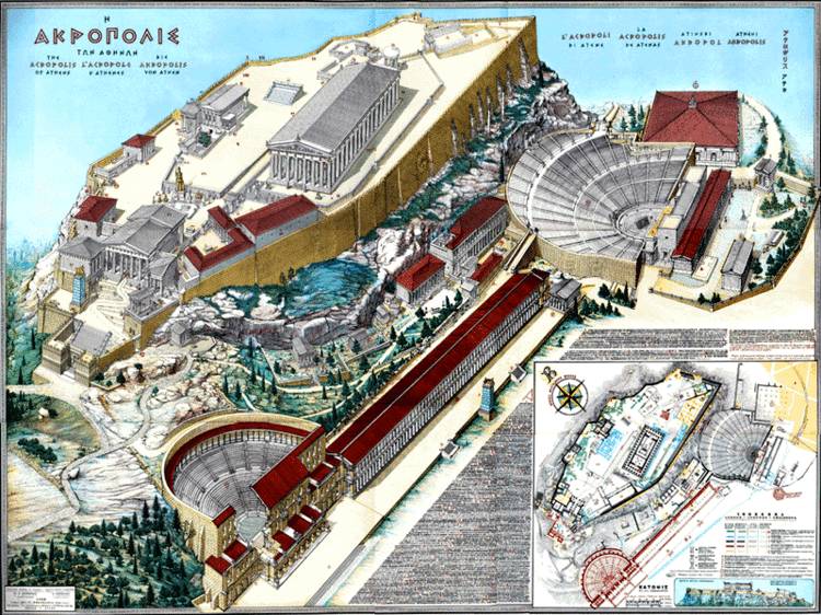 何新揭露希腊伪史:雅典卫城的伪造,改建和重建