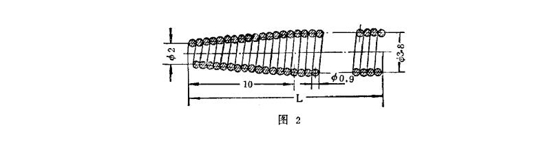 j形油封的环状自紧弹簧结构及尺寸规格表(含表)