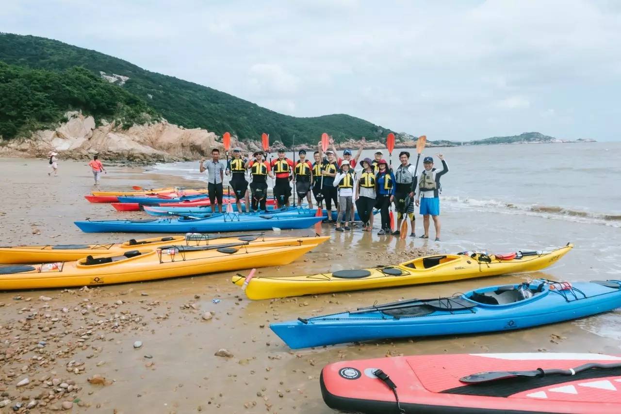 舟山 皮划艇群岛探索 sup海洋冲浪 之旅