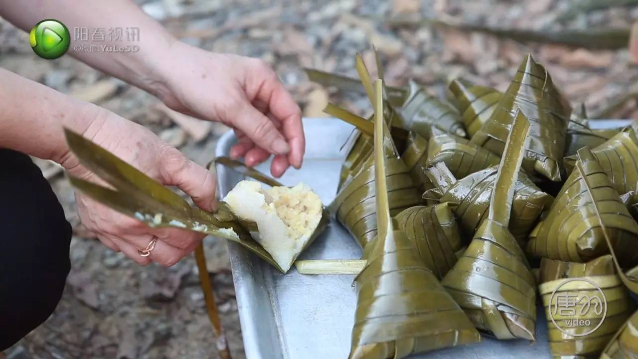 粽子还是阳春传统"古粽"好吃,正宗民间手艺实录