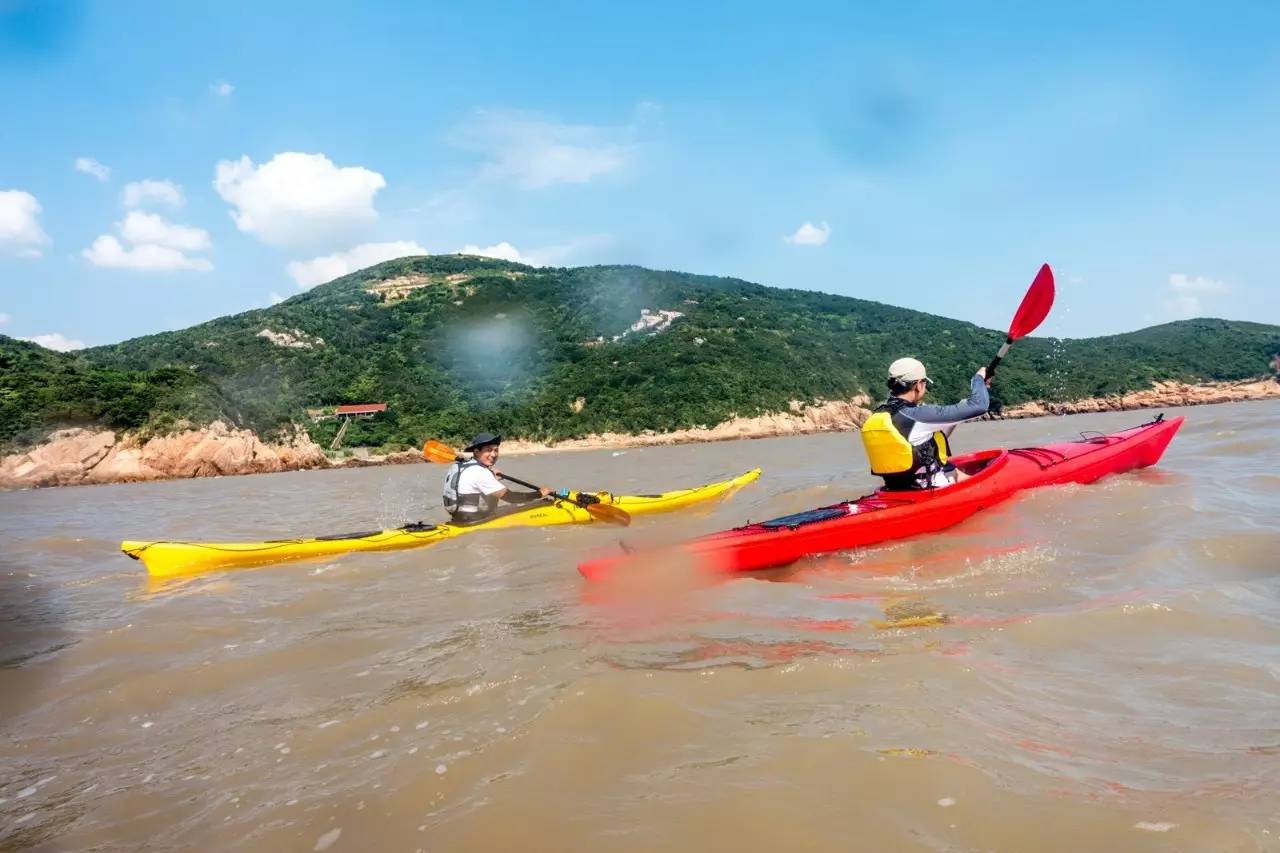 舟山 皮划艇群岛探索 sup海洋冲浪 之旅