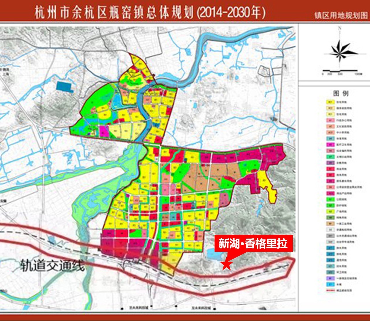 重大利好!地铁2号线预留瓶窑市域线,经过新湖·香格里拉!