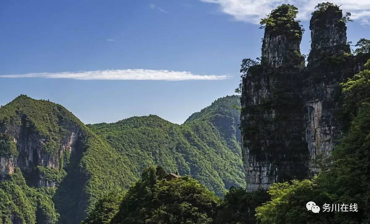 【航拍】务川县风光片:红叶大峡谷