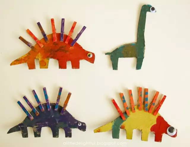 幼儿园创意恐龙手工(吊饰)制作大全