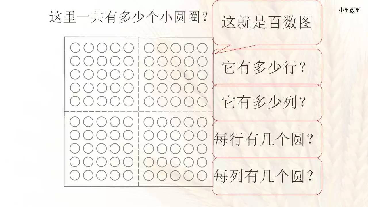 【粉丝福利:小学数学对话框留言 沪教版一年级下册百数图"即可收