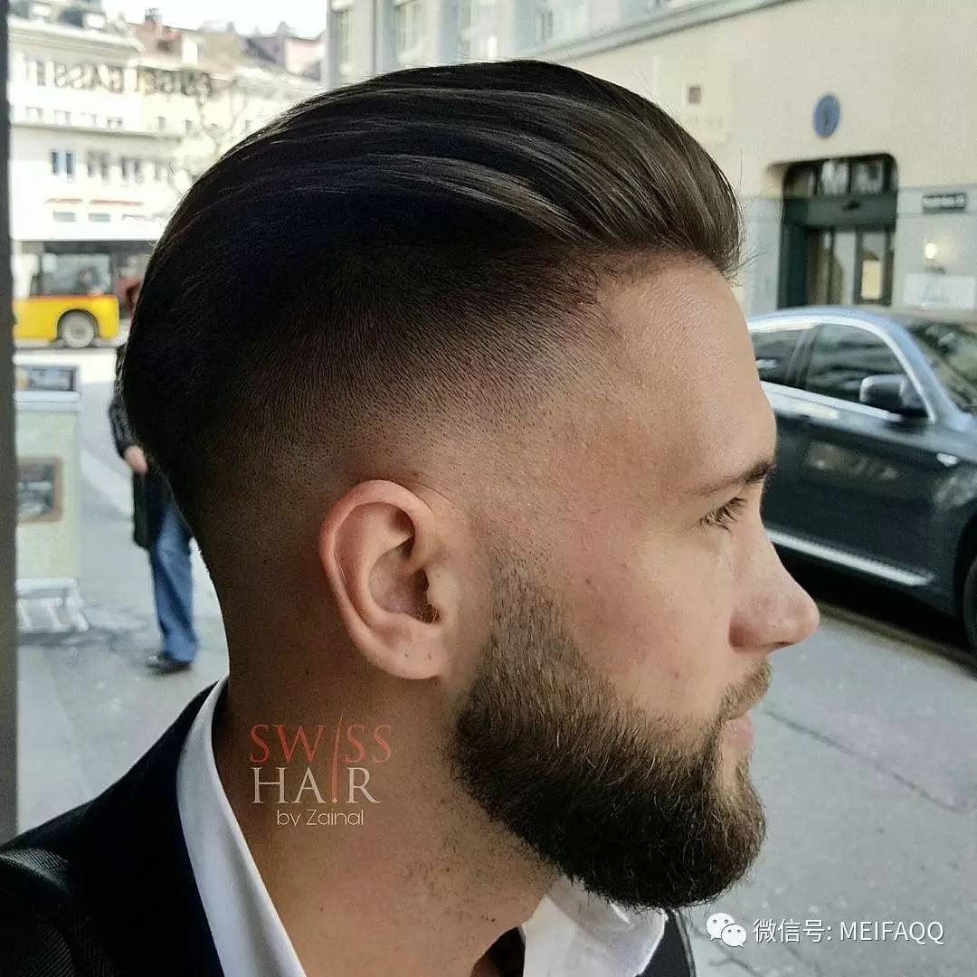 最受欢迎的男生发型pompadour