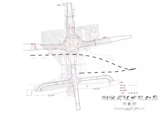 湘潭花石2017年至2020年公路规划 下摄司经易俗河至花