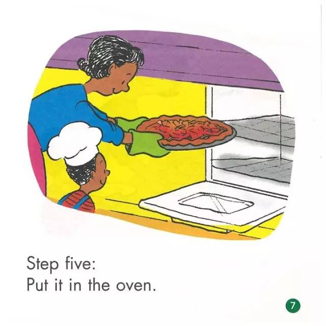 step five: put it in the oven.