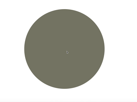 用鼠标点一下这个大圆圈 立马分裂成四个小一点的圆圈