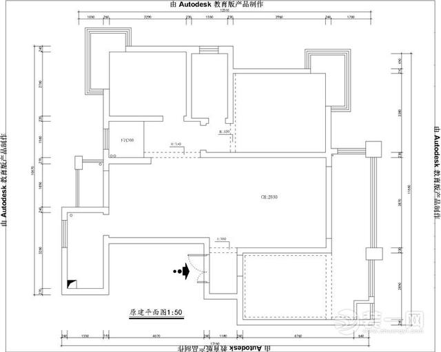 南昌紫东嘉园小区二手房中式风格三居室装修案例