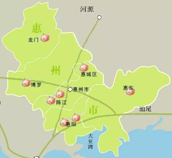 惠州城市轨道2号线一期则连接惠城和仲恺 共设有10个站点 主要途经