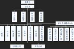 20家大型民营建筑企业:组织结构图大集锦!差异