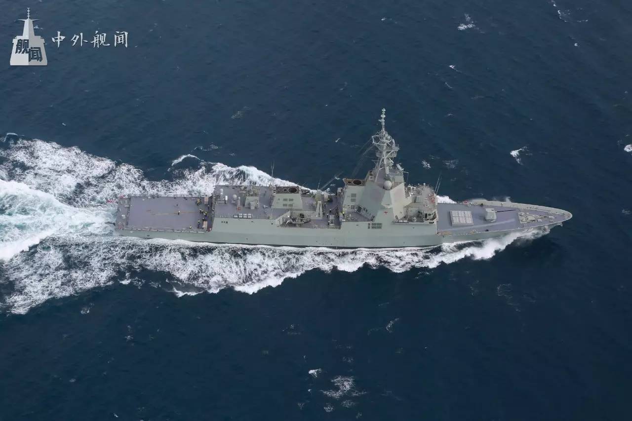 【舰闻舰评】南洋宙斯盾——皇家澳大利亚海军霍巴特级驱逐舰