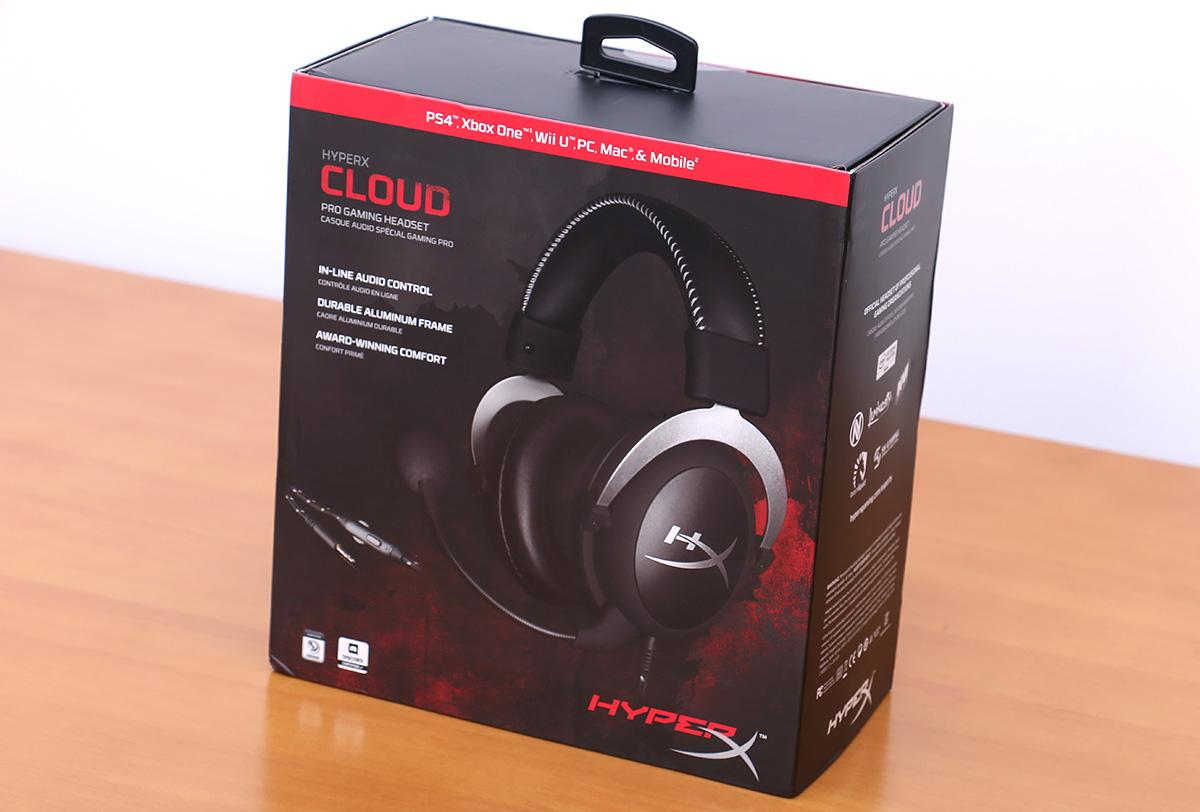 金士顿 hyperx cloud silver 暴风电竞耳机开箱