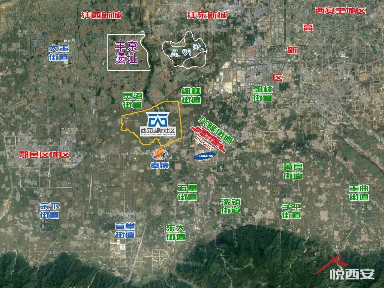 西安版的"望京"来了!详解梁家滩,将有数万老外入住
