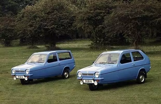 最坑爹的三轮摩托,最爱翻滚的reliant robin_搜狐汽车_搜狐网