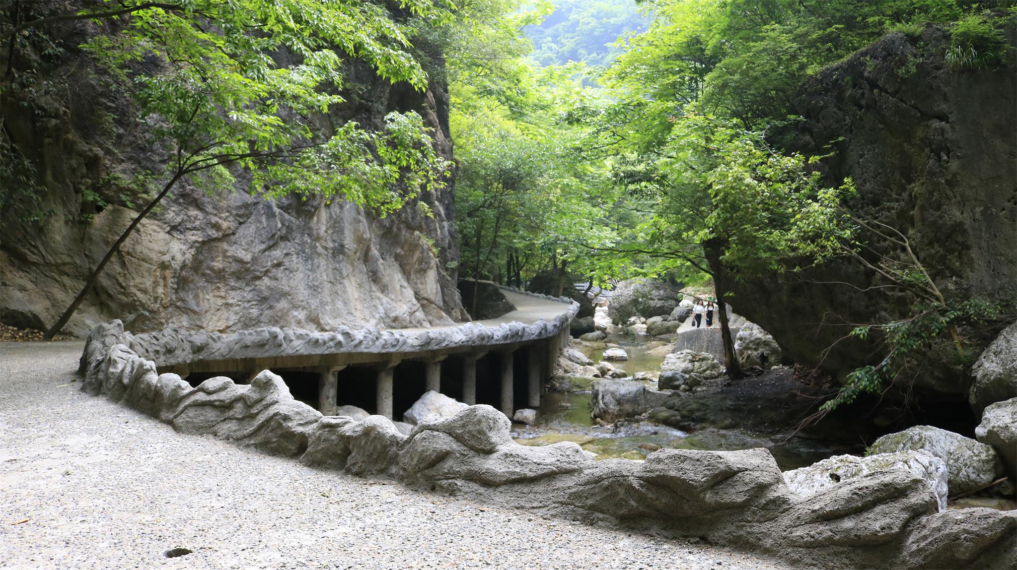 秦岭奇峡兰花之都周末游金丝大峡谷