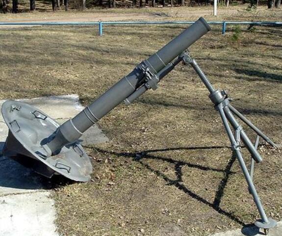 m1938重迫击炮:二战期间苏联步兵重要支柱,实战价值