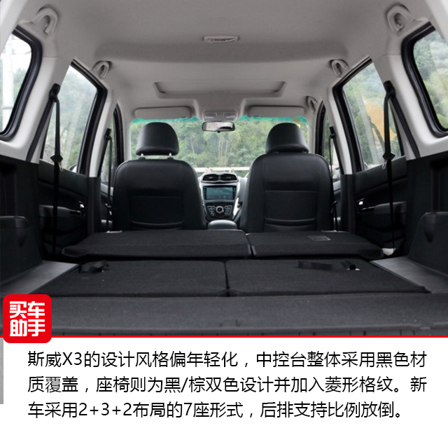 紧凑型7座suv,斯威x3将于6月8日上市