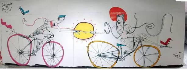 你骑的共享单车可能都是艺术家笔下的灵感来源绘61画