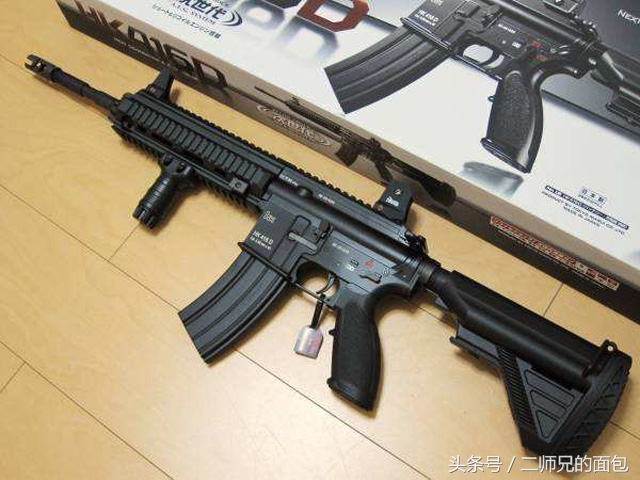 hk416特种兵自费购买最多的步枪可以在水下自由射击