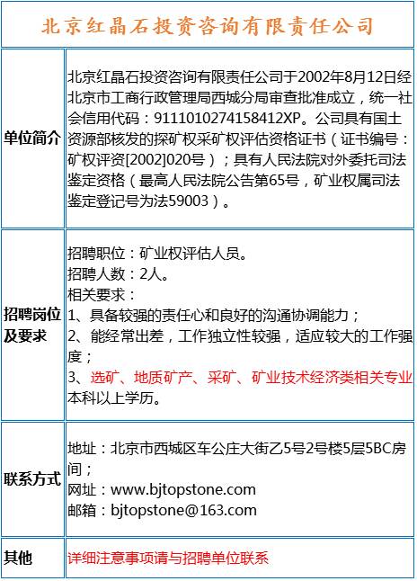 选矿招聘_天宙集团 新选矿厂招聘(2)