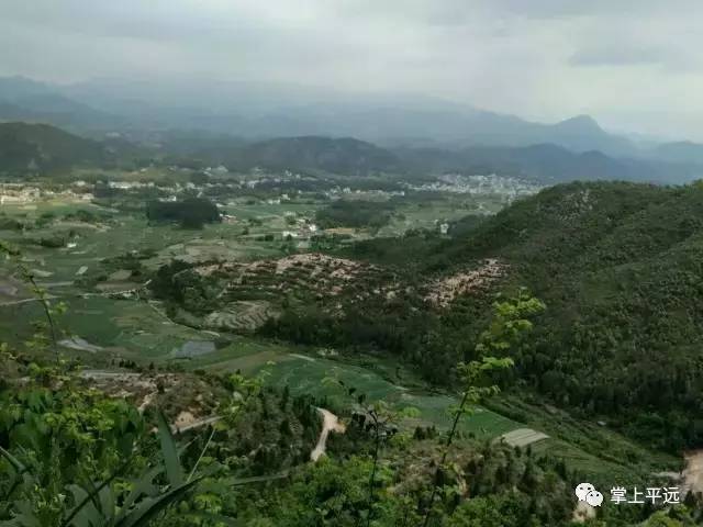 平远仁居镇飞龙村,鹅石寨,太平天国运动期间留下的