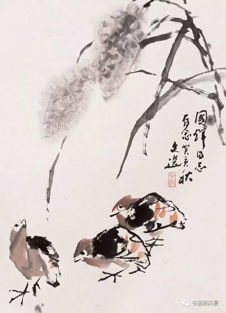 汤文选(1925-2009),原湖北美院副院长,著名写意国画大师,他以鲜明的