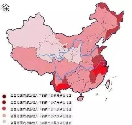 丁家姓约占全国人口_全国姓氏分布地图大全