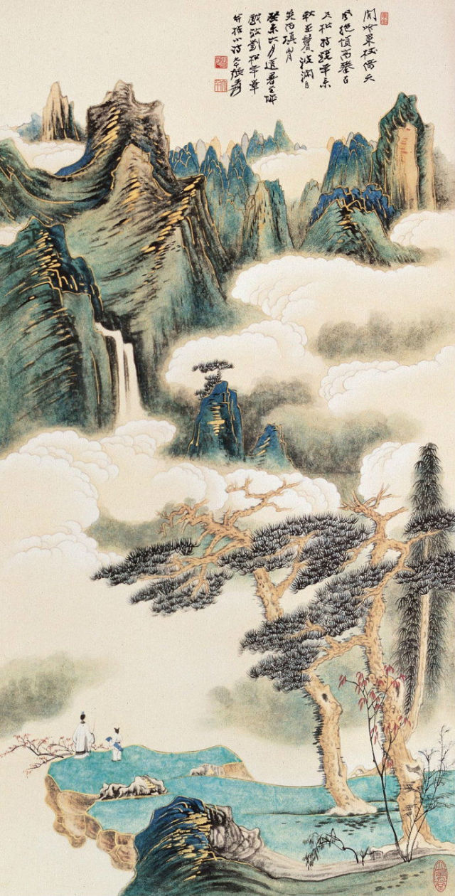 66首山水画题诗,展示中国画的神韵气质!
