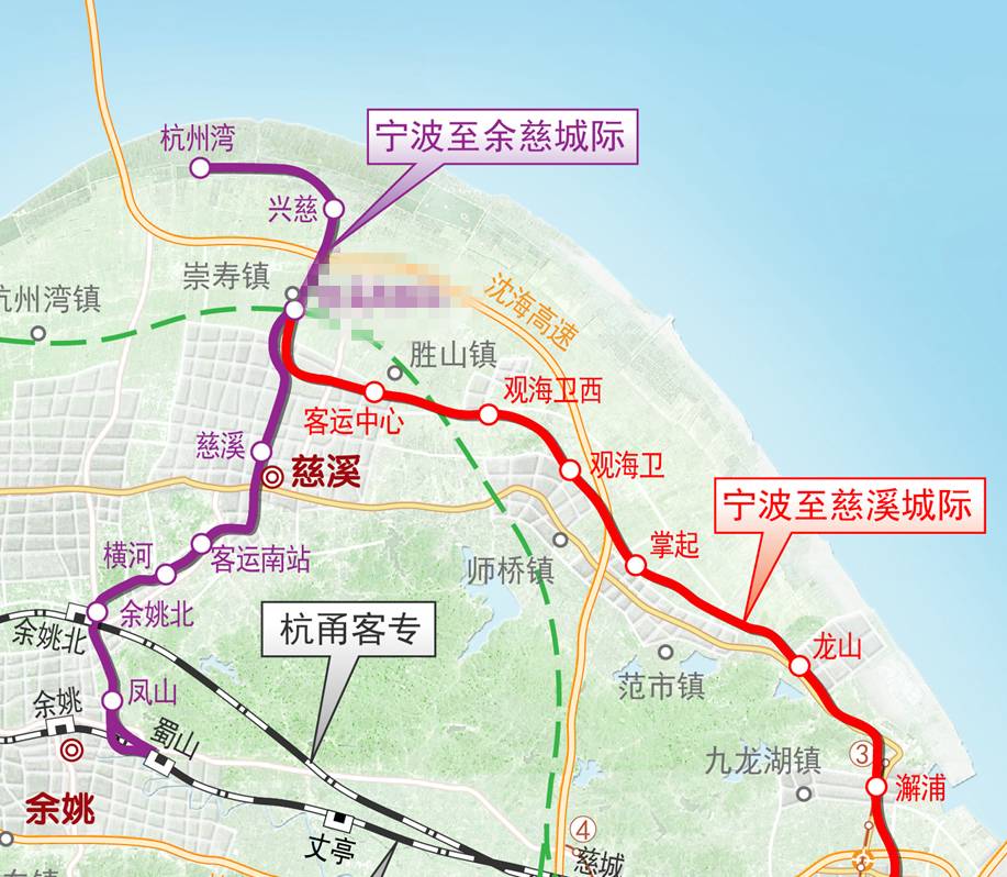 宁波至慈溪城际铁路快来了!预计2021年建成,这可能是慈溪首条铁路