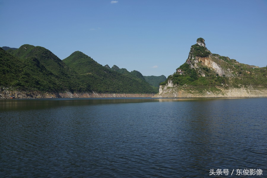 贵阳:构皮滩水库开阳段风光无限,一湾一景现天然百里