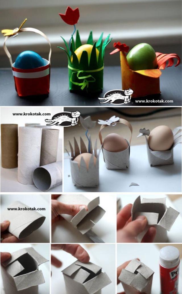 幼儿园手工之废物利用:卷纸筒制作大全,超实用的